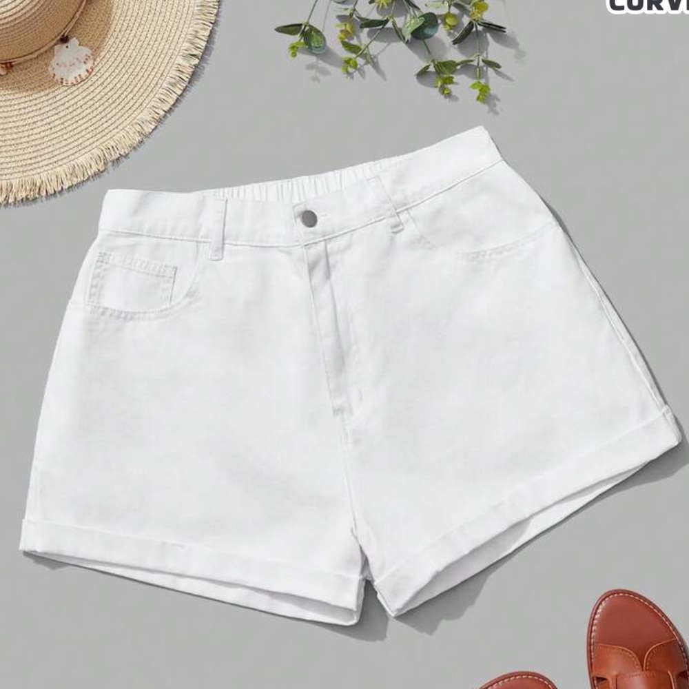 TALBOTS Women's Cream Shorts size 6P